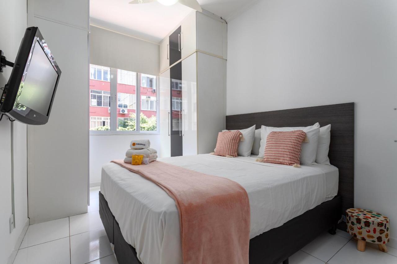 Apartment Charme Em Copa - Quartos Confortaveis - Br401 Z4 *